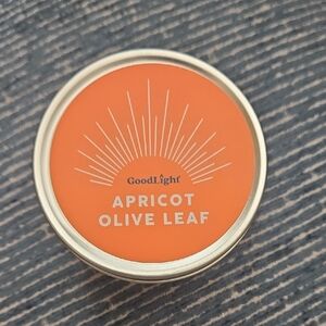 Apricot Olive Leaf Candle - Orange